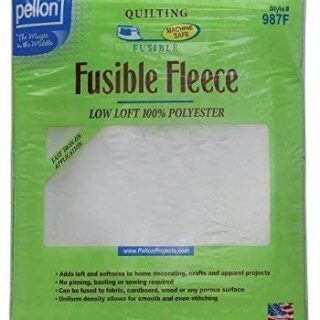 Fusible Fleece by Pellon: 45"x60" Pack-2
