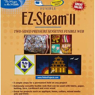 Pellon EZ Steam II 12"X9" Sheets 5/PKG-White