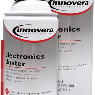 Innovera Compressed Air Duster Cleaner, 10 Oz Can, 2/Pack